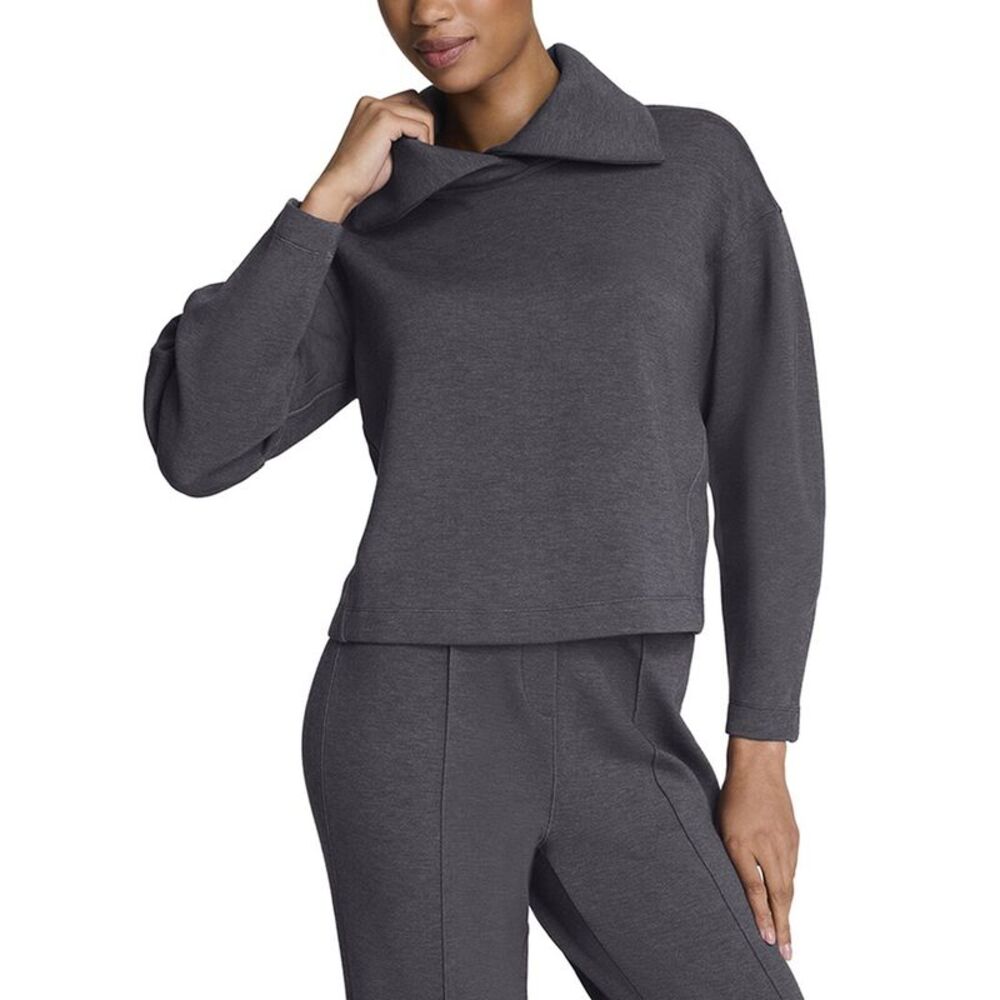 Spanx® Womens  Brushed Collared Top